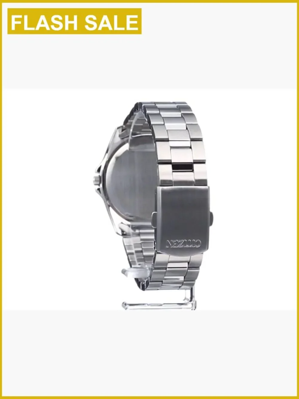 Men's Classic Quartz Watch - Stainless Steel, Blue Dial, Day/Date